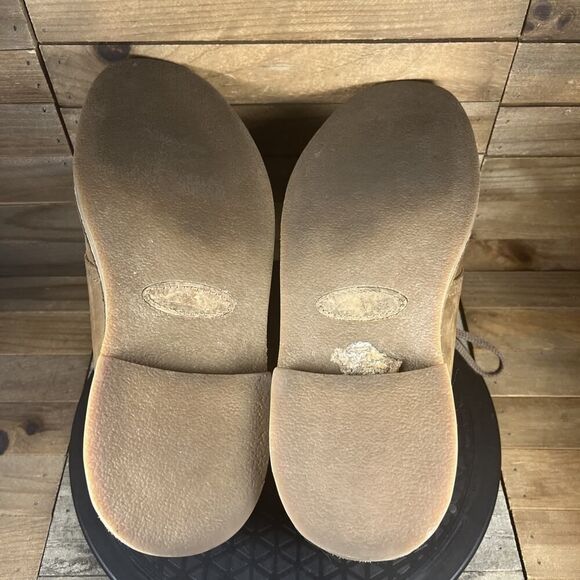 Clarks Bushacre 2 Mens Size 9M Chukka Lace Up Brown Leather Ankle Casual Boots - Picture 9 of 10